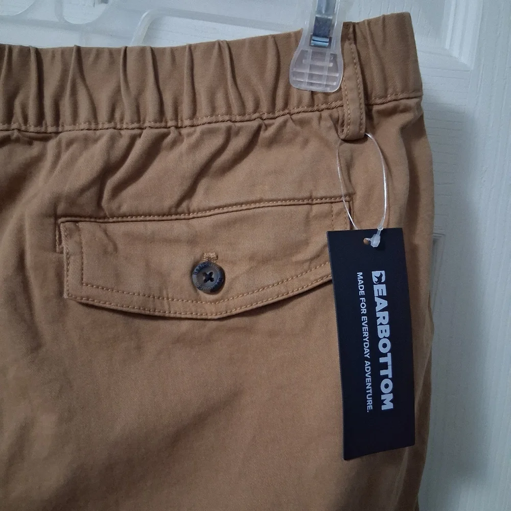 Bear Bottom Brown Casual Shorts Mens XL (NWT) - Picture 5 of 5
